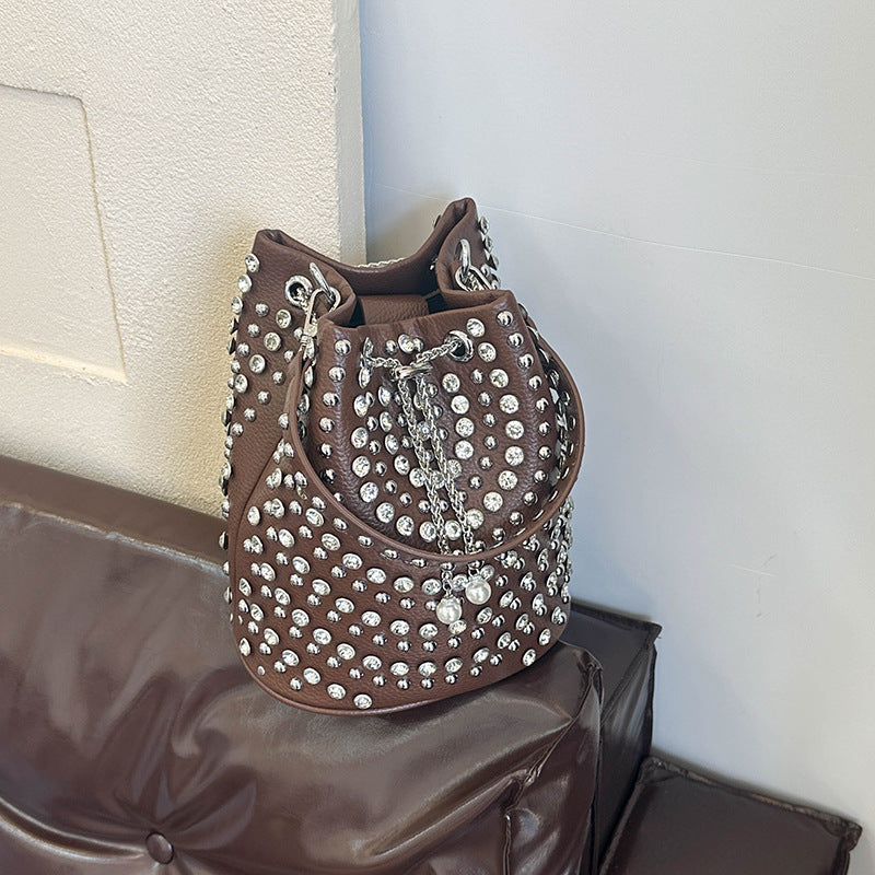 Verzierte Eimer Tote Tasche