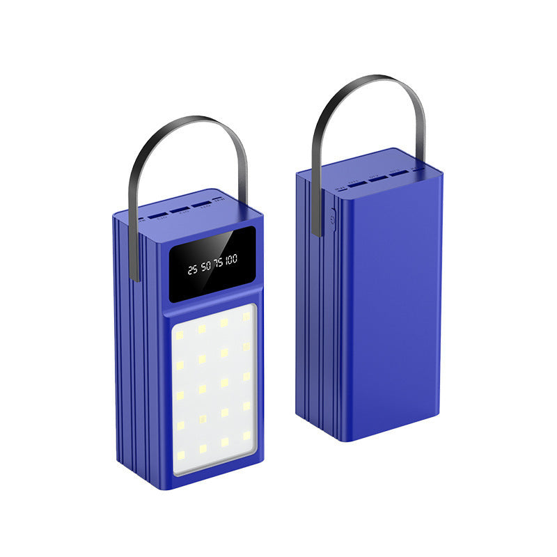 Tragbare Multifunktions-Powerbank mit Led-Licht und Digitaler Anzeige Brehn