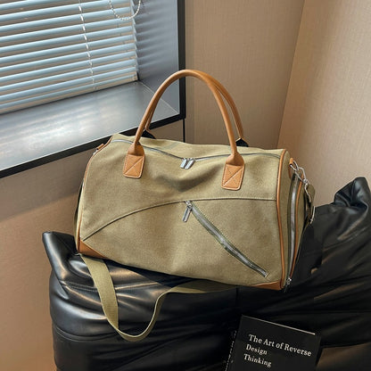 Vielseitige Canvas Reis Duffel Tasche Brehn