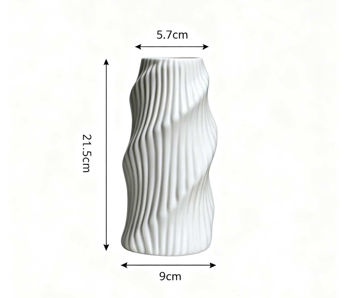 Abstract Textured Decorative Vase Brehn