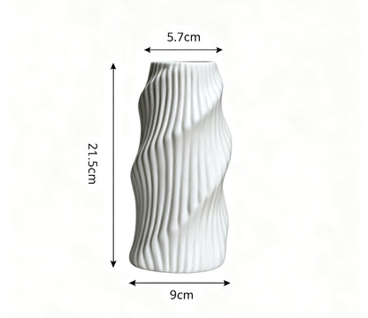Abstract Textured Decorative Vase Brehn