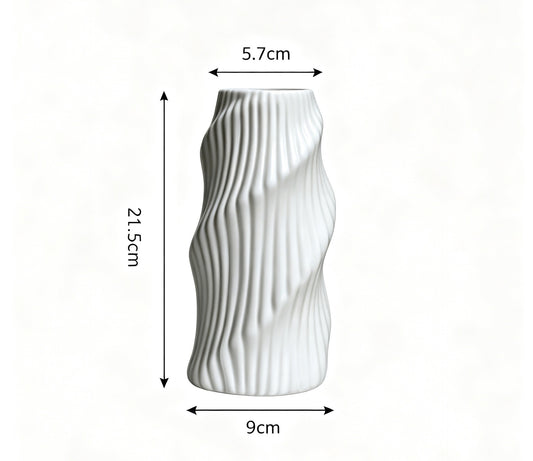 Abstract Textured Decorative Vase Brehn