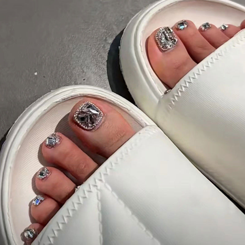 Dekorative Pediküre Nagelkunst Brehn
