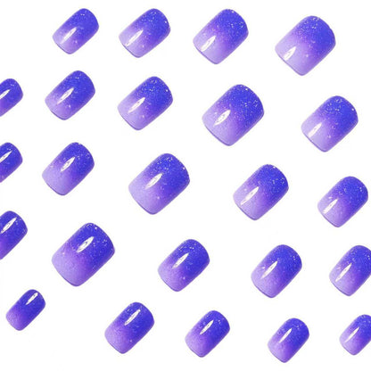 Elegante Ombre Glitter Acryl Nagelkunst Brehn