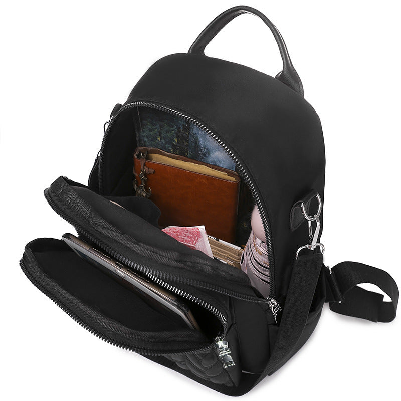Damen Stepp-Rucksack-Handtasche Brehn