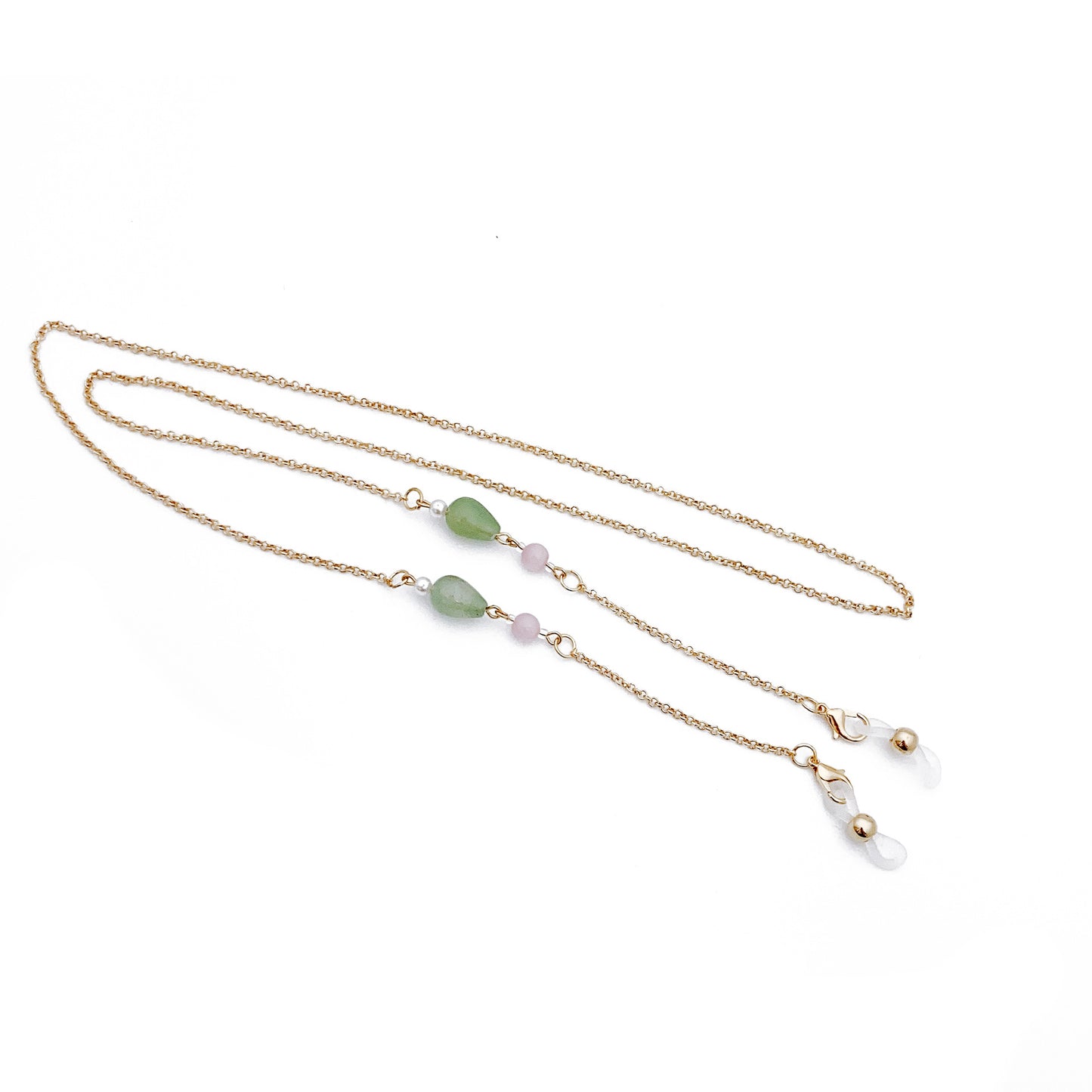 Modische Kette mit Eleganten Steinanhängern Brehn