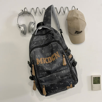 Trendiger Graphic Printed Rucksack Brehn