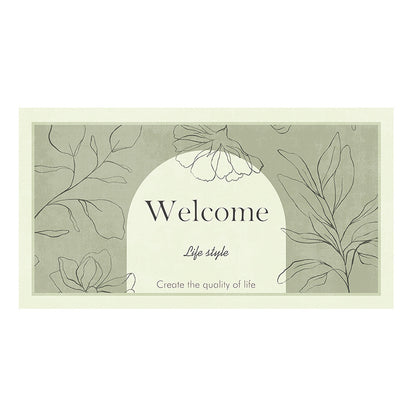 Blumenmuster dekorative Fensterbankmatte Brehn
