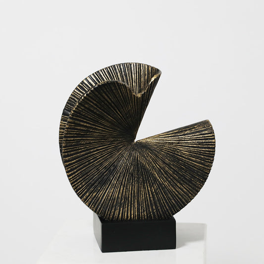 Abstract Spiral Dekorative Skulptur