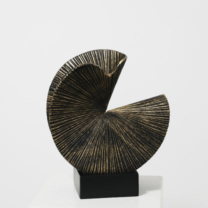 Abstract Spiral Dekorative Skulptur