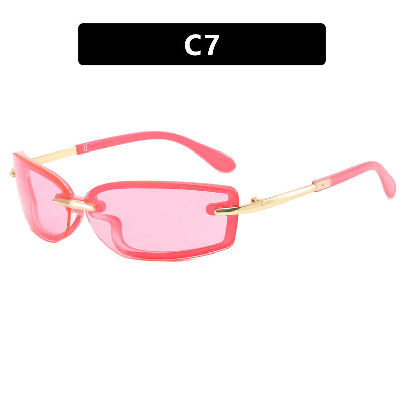 Damen modische Sonnenbrille mit hochmodernem Design und UV-Schutz Brehn