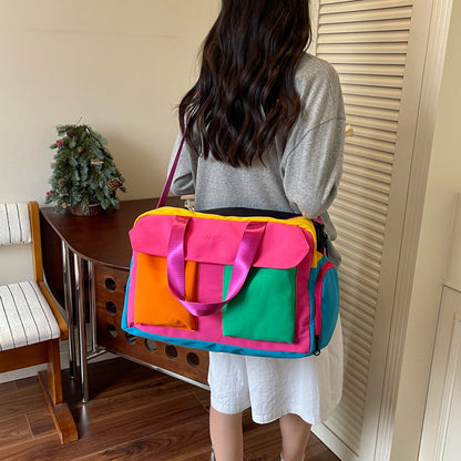 Multi-Fach Farbig Reise Duffle Bag Brehn