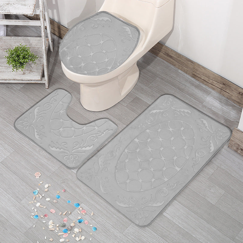 Badezimmermatten-Set Brehn