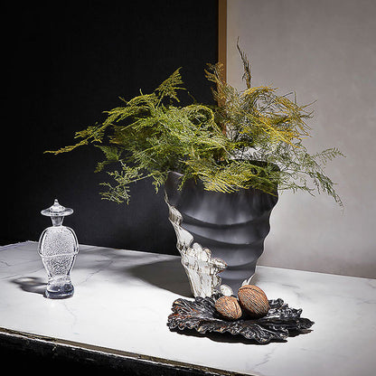 Zeitgenössische geometrische dekorative Vase