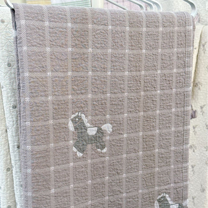 Damen Kuscheldecke mit niedlichem Pferdemotiv Brehn