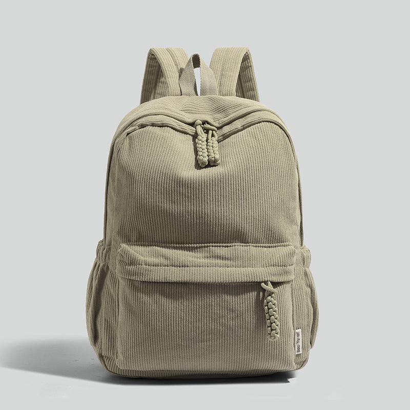 Kompakter Texturierter Schulrucksack Brehn
