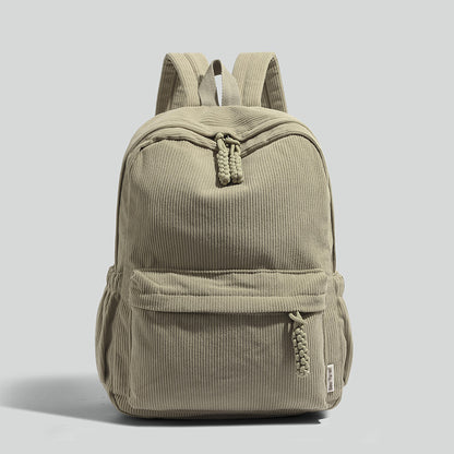 Kompakter Texturierter Schulrucksack Brehn