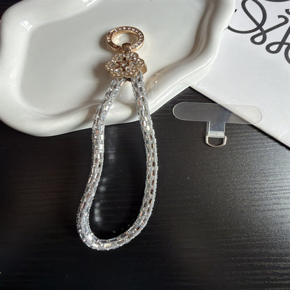 Eleganter Schlüsselanhängerhalter mit Kristallakzenten Brehn