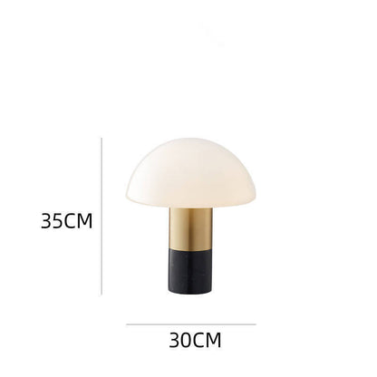 Moderne Pilz Tischlampe