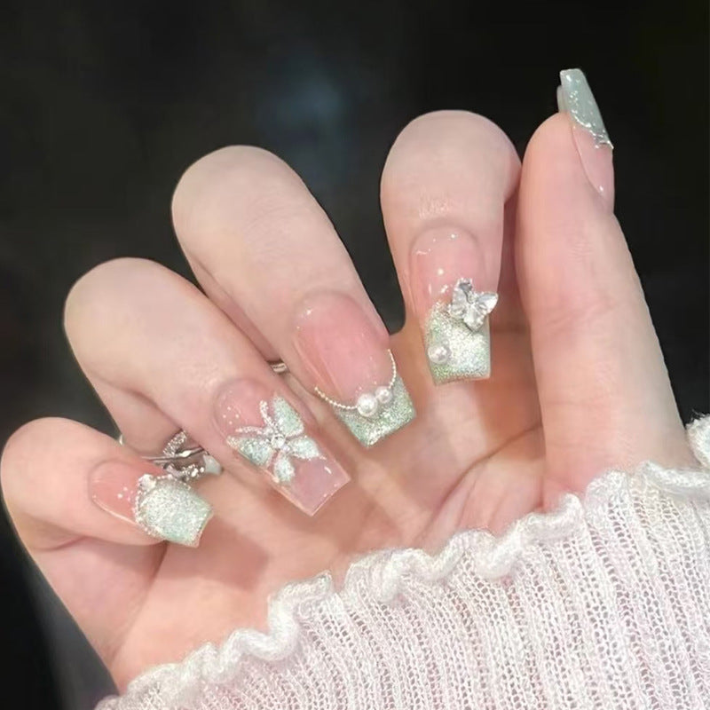 Elegante Nagelkunst Press-On Nägel Brehn