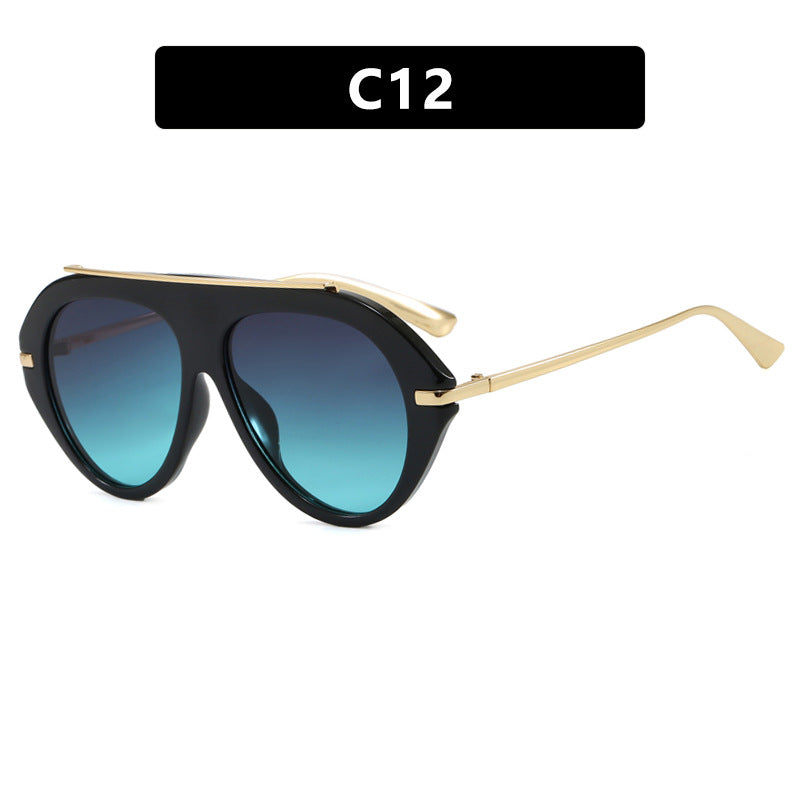 Damen Sonnenbrille im eleganten Hexagon-Design Brehn