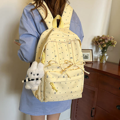 Spaßige gepunktete Muster-Rucksack