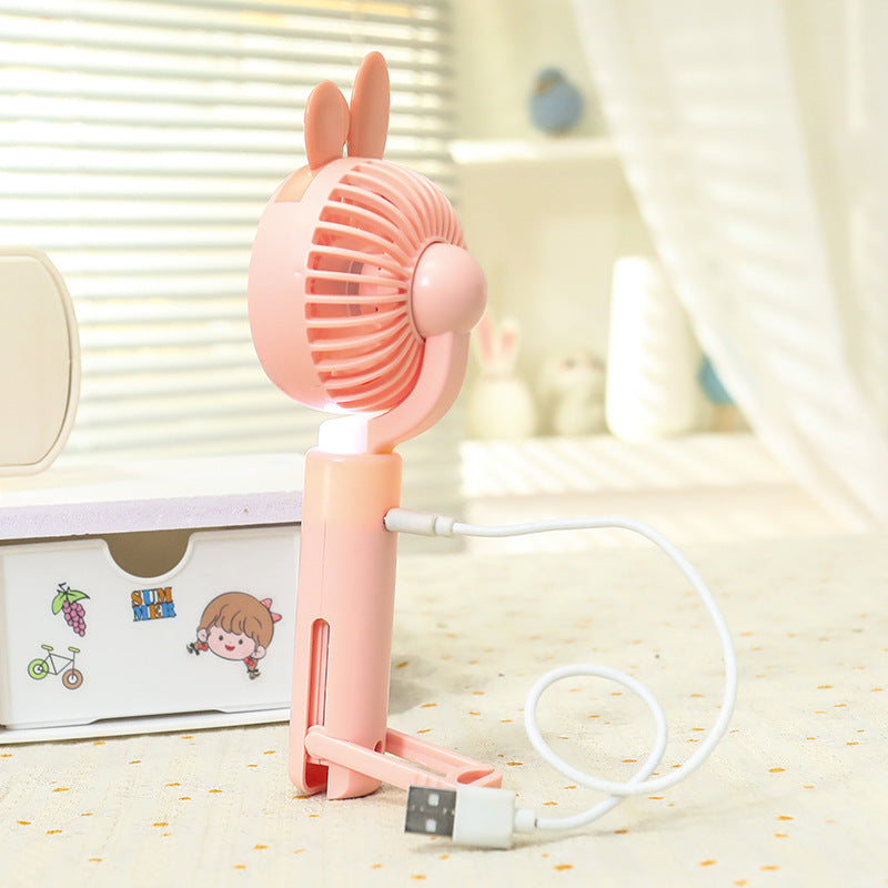 Damen Tragbarer Bunny Design Handventilator Brehn