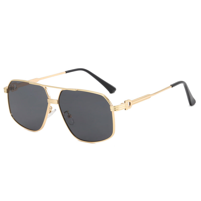 Damen stylische oversized Sonnenbrille mit diamantförmigem Rahmen Brehn
