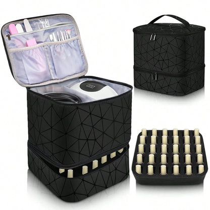Kosmetik-Organizer-Tasche mit Doppeltem Design und Robustem Innenfutter Brehn