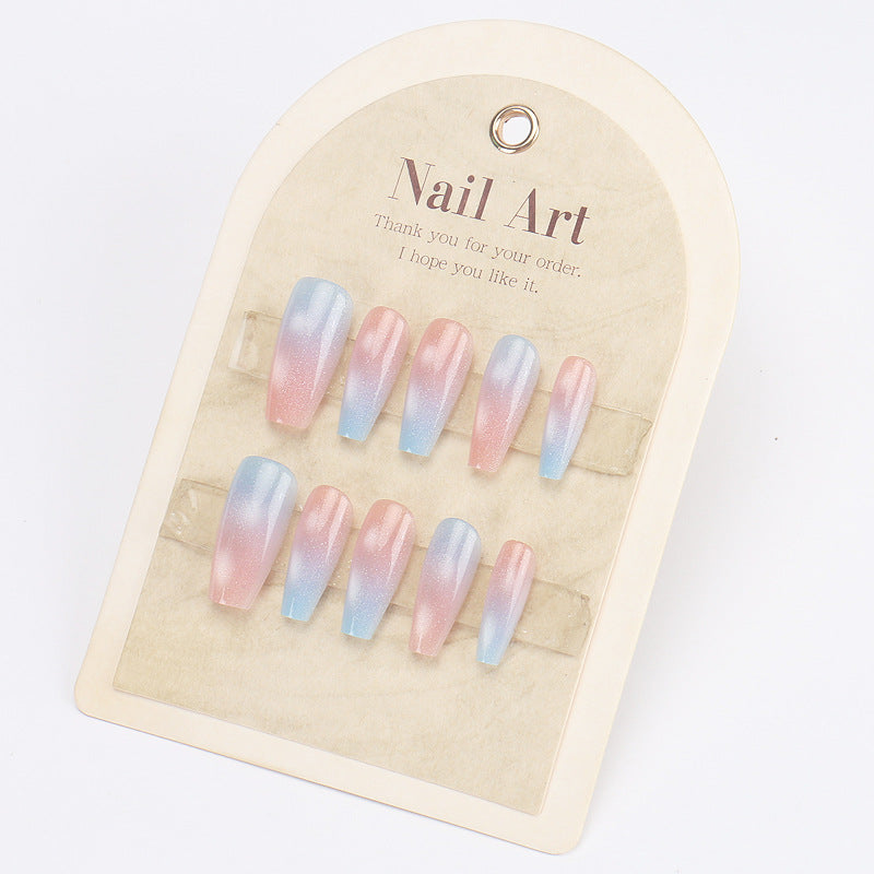 Ombre Press-On Nagelset Brehn