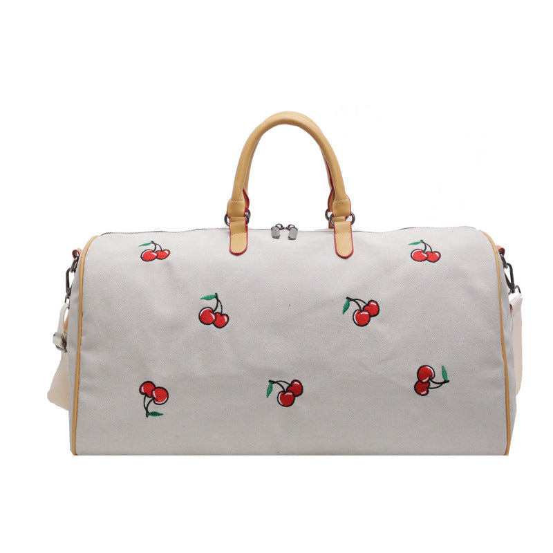 Elegante bestickte Reisetasche Brehn