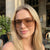 Damen Modische visierartige Sonnenbrille mit innovativem Rahmen Brehn