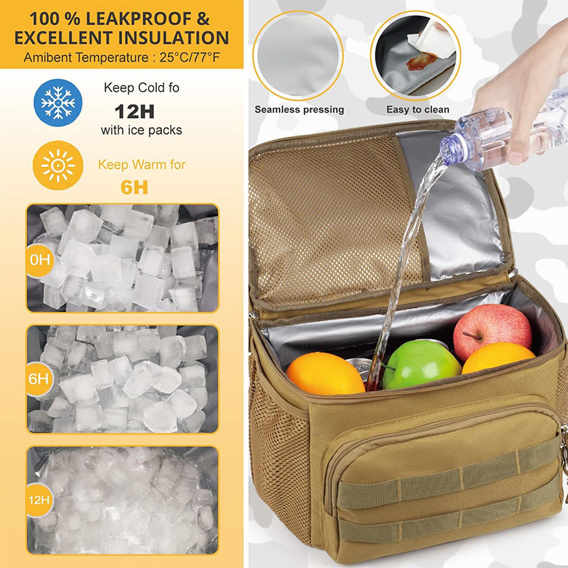 Multifunktionaler Outdoor-Rucksack mit Kühltasche Brehn