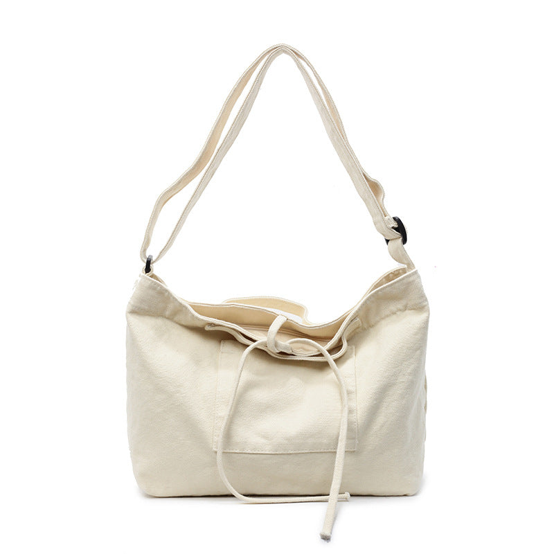 Lässige Zugband-Schultertasche Brehn