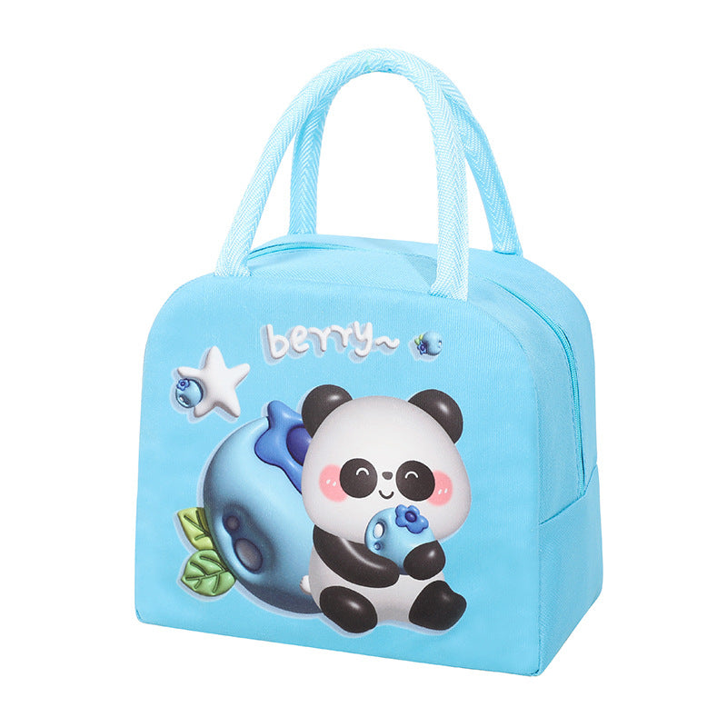 Isolierte Cartoon Lunch Tasche Brehn