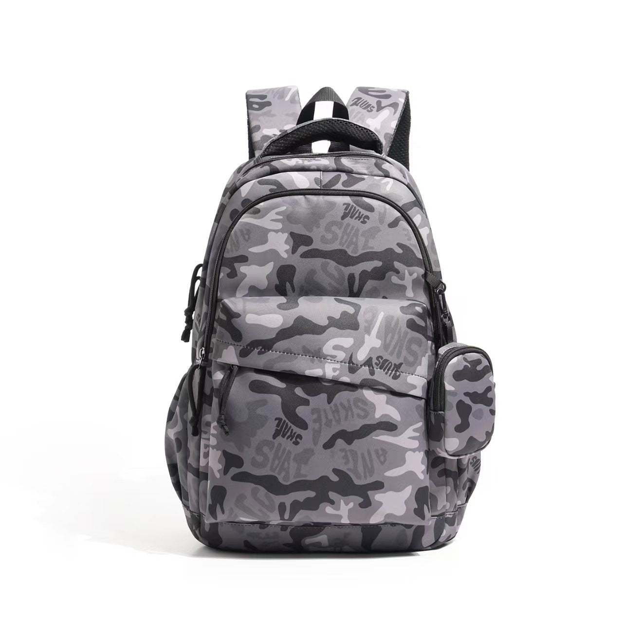 Rucksack mit Modernem Camouflage-Design und Funktionalen Taschen Brehn