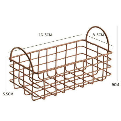 Unisex Drahtaufbewahrungskorb mit ergonomischen Griffen Brehn