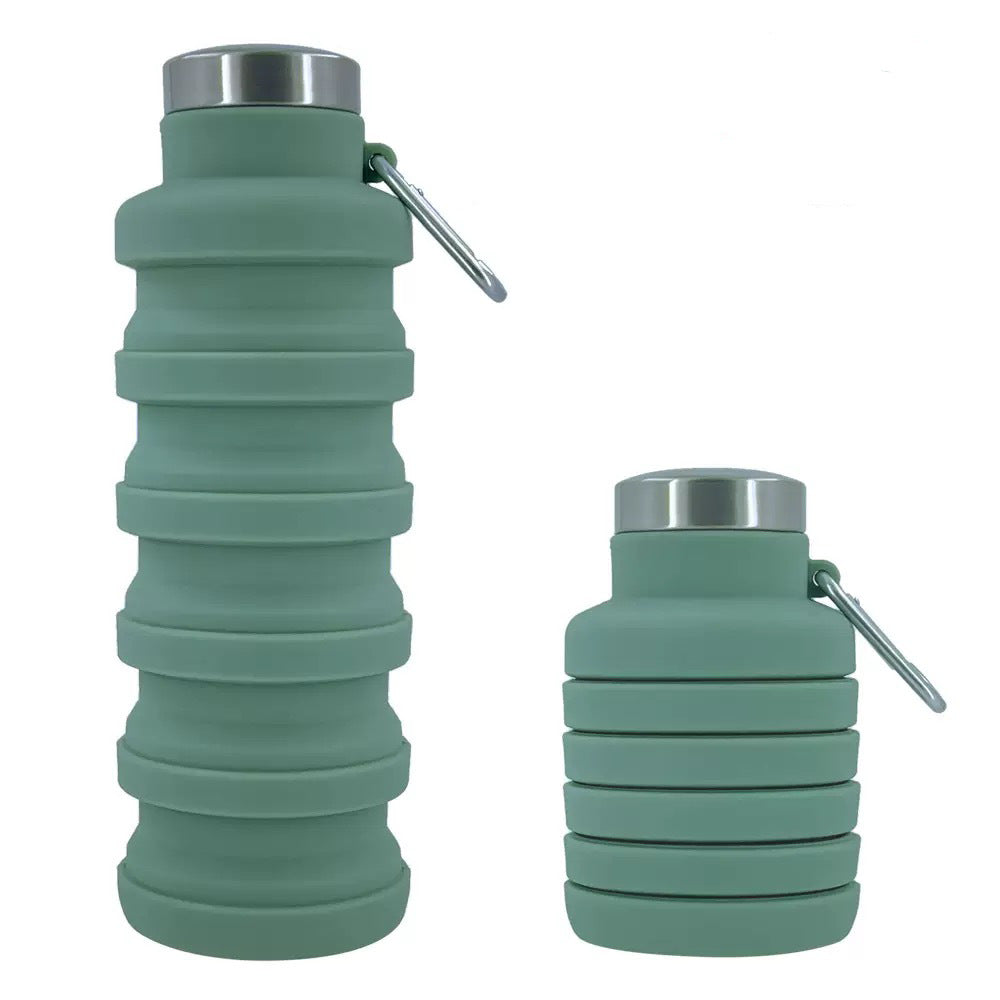 Damen Zusammenfaltbare Silikon-Trinkflasche Brehn