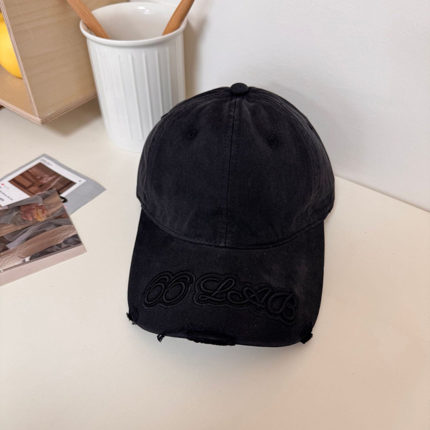 Herren Distressed Casual Baseball Cap Brehn 1783922042