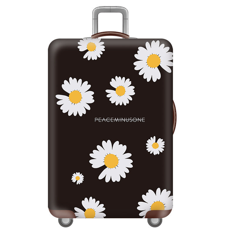 Damen Hartschalenreisekoffer mit floraler Verzierung Brehn