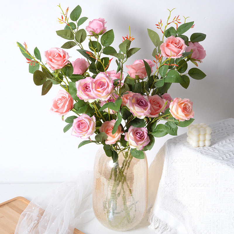 Deluxe Seiden Blumenstiel Arrangement