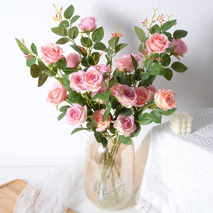 Deluxe Seiden Blumenstiel Arrangement