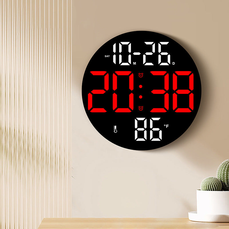 Digitaler Wandwecker mit Temperatur- und Hygrometerfunktion Brehn