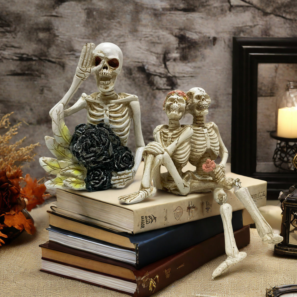 Romantische Skeletfigur Brehn