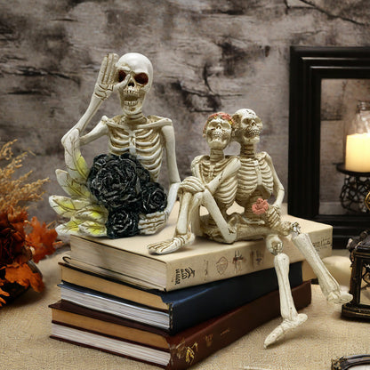 Romantische Skeletfigur Brehn