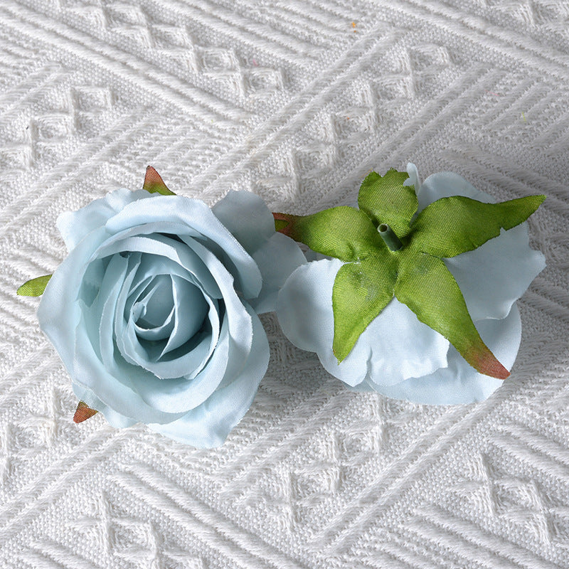 Eleganter Stoff Blumen Haarclip