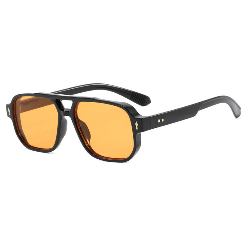 Damen modische quadratische Sonnenbrille mit luxuriösen Details Brehn