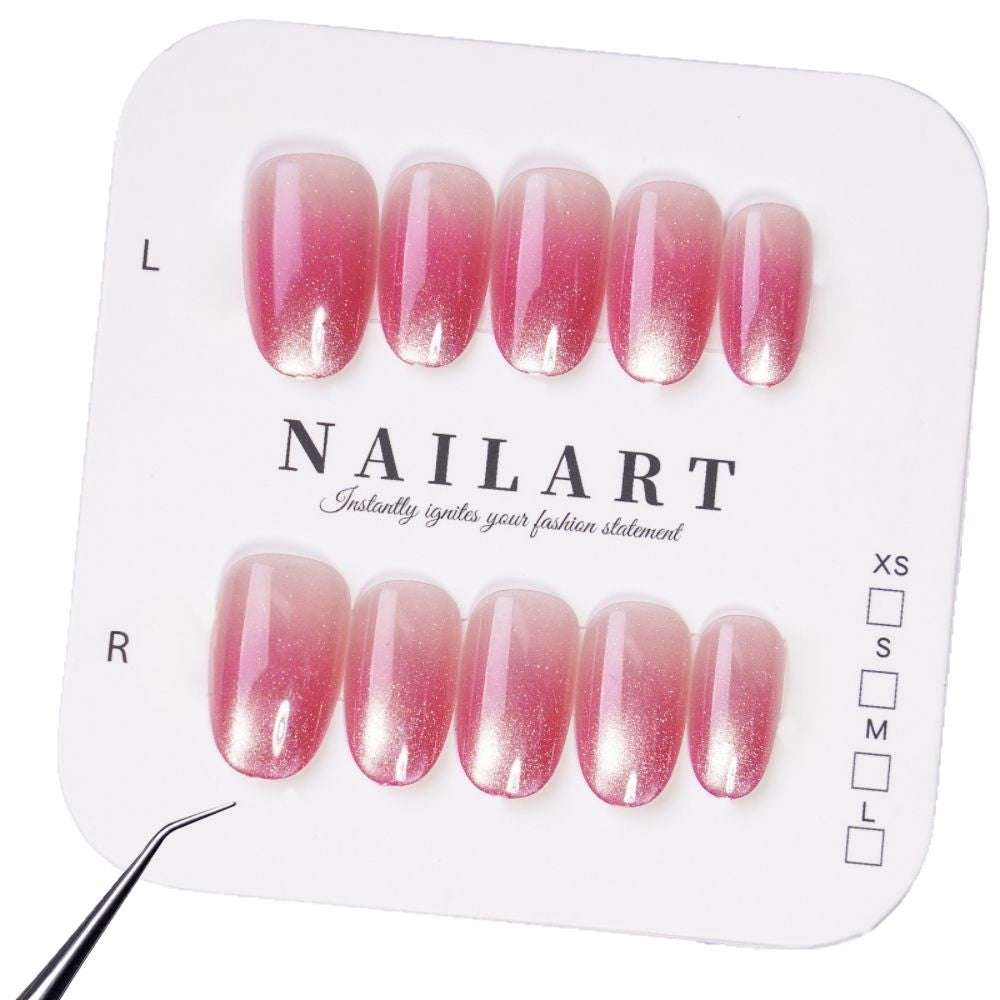 Elegante Kunstnägel mit Edlem Ombre-Effekt Brehn
