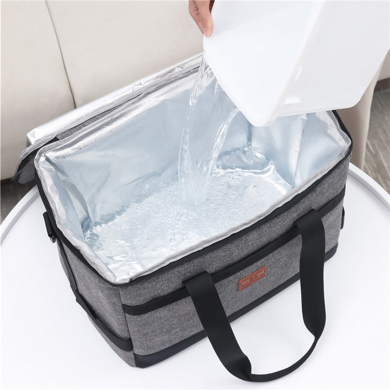 Damen Isolierte Kühltasche mit praktischen Fächern Brehn