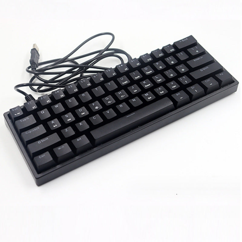 Kompakte Gaming-Tastatur mit Anpassbaren Tasten und Ergonomischem Design Brehn